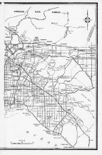 Los Angeles City and County Map 2, Los Angeles County 1961